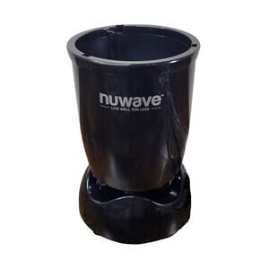 Nuwave Twister In Box 22093 Set Base Cups Blades Lid Manual Complete NEW Black